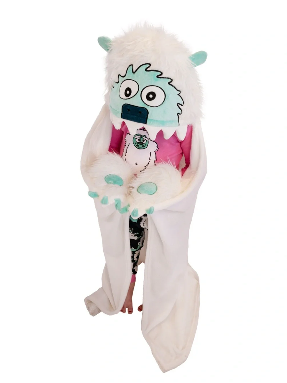 Lazy One Yeti Kid's Hooded Blanket